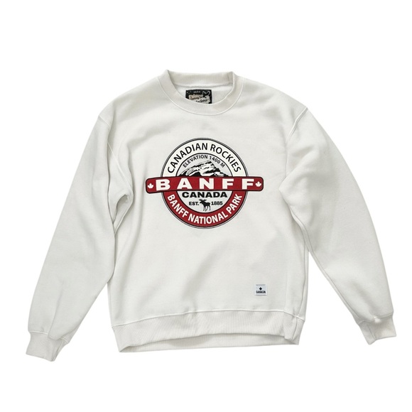 Canadian Vintage Tops - Banff National Park Crewneck Sweatshirt